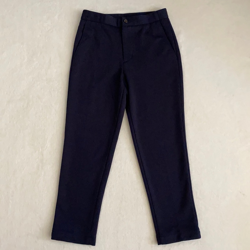 Ralph Lauren | Navy Blue Dress Pants School Uniform Cinch Hem Adjusted Waist 8R